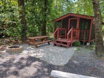 Okefenokee Pastimes Cabins And Campground Stanley Landing Exterior foto